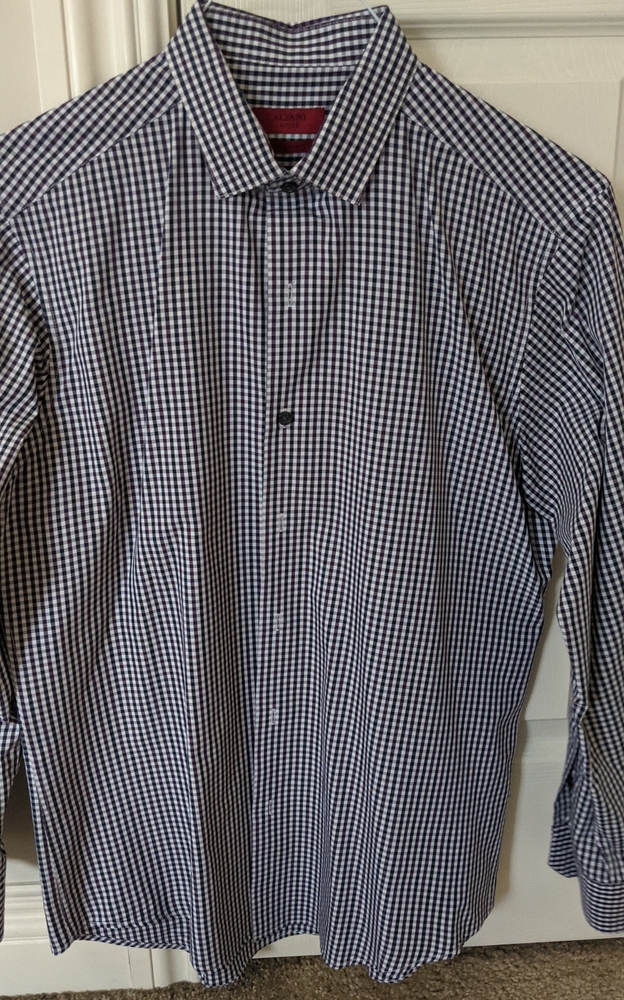 Alfani Fitted Performance Button Down Shirt